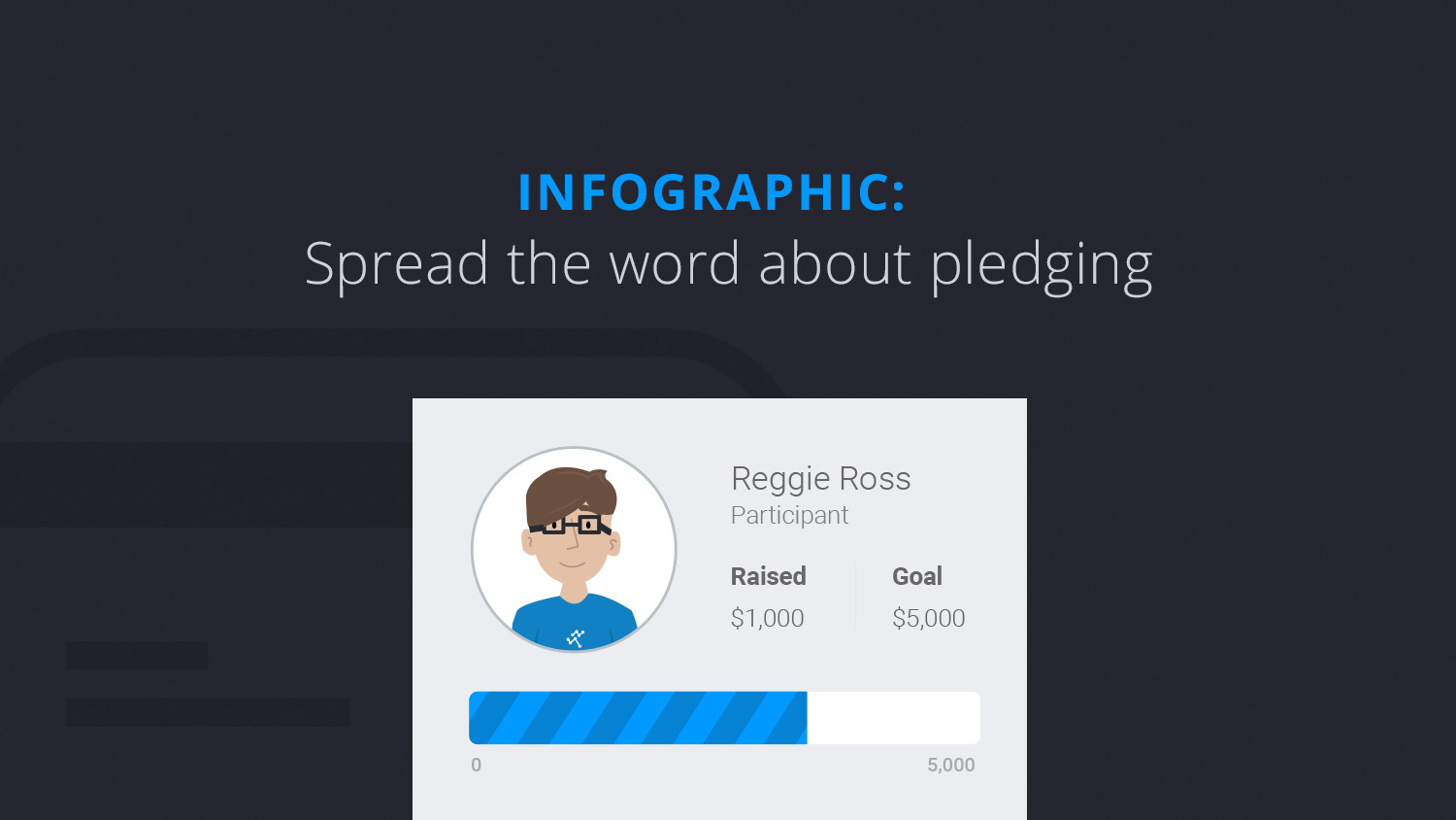 Profile card illustration