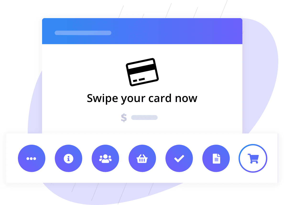 Swipe your credit card now