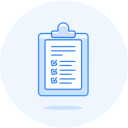 Clipboard with todo list