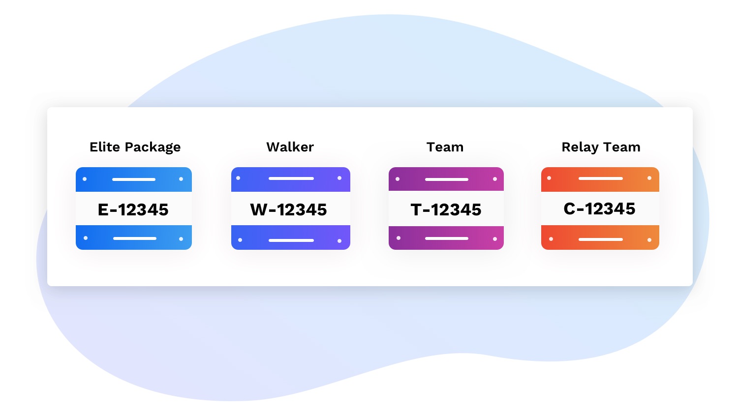 Introducing alphanumeric bibs - Race Roster — Race Roster