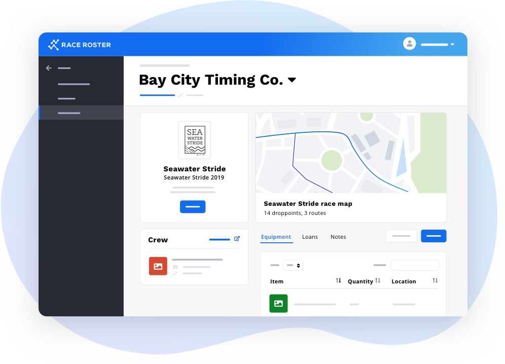 interface for equipment reservations