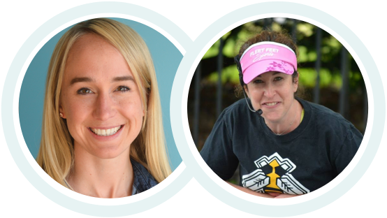 Christina Henderson and Ellen Brenner
