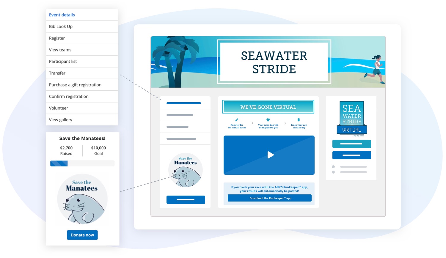 Best practices Event details page design Race Roster — Race Roster