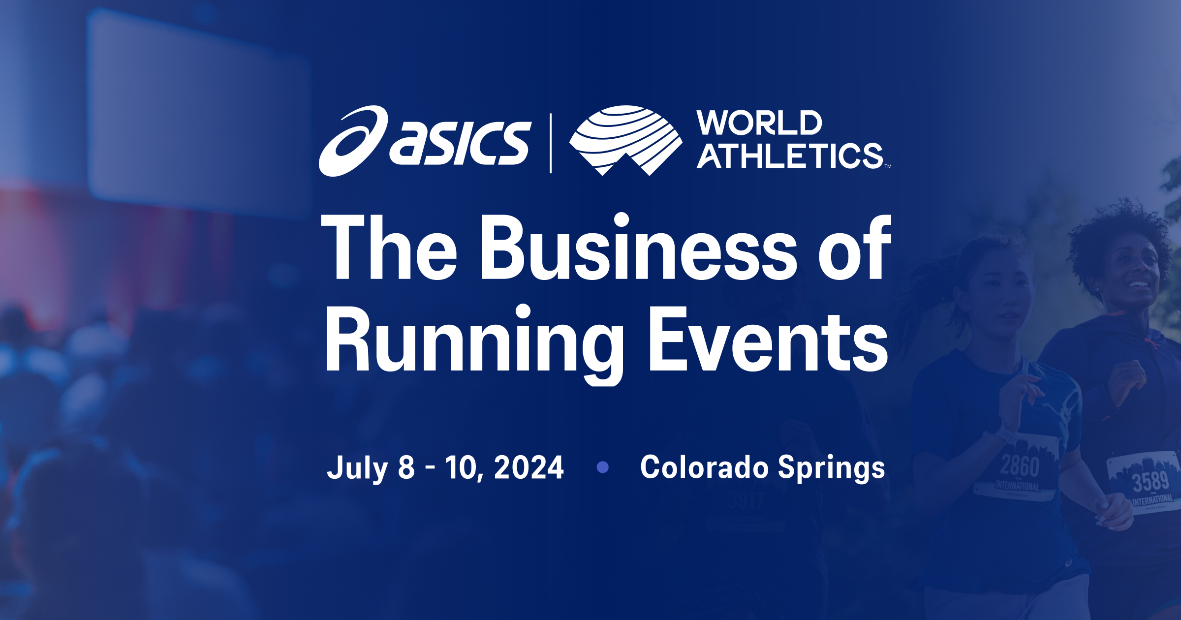 ASICS & World Athletics Announce New Conference: The Business of Running  Events, Coming July 2024 - Race Roster — Race Roster