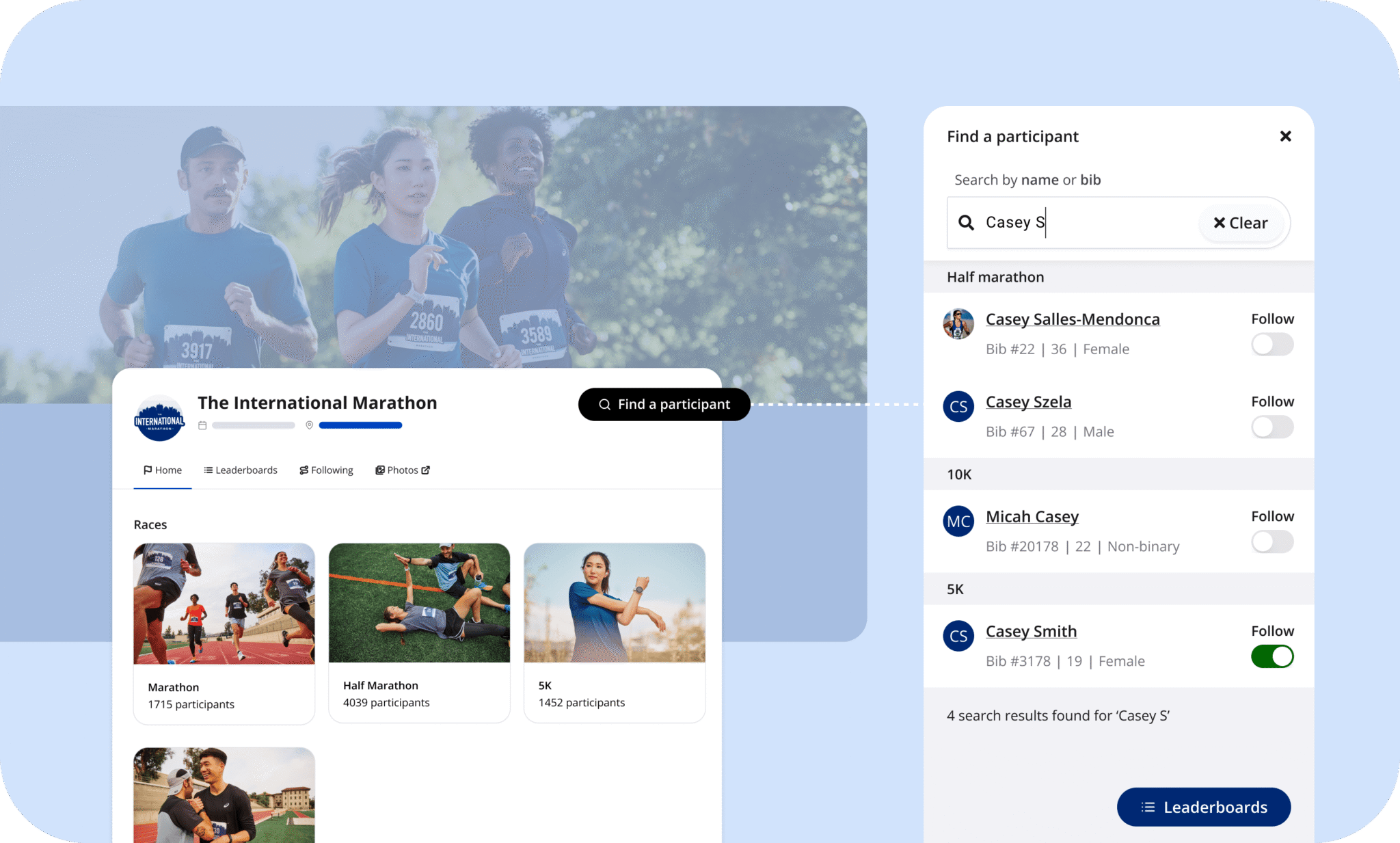 Coming Soon: Race Roster Results V3 - Race Roster — Race Roster
